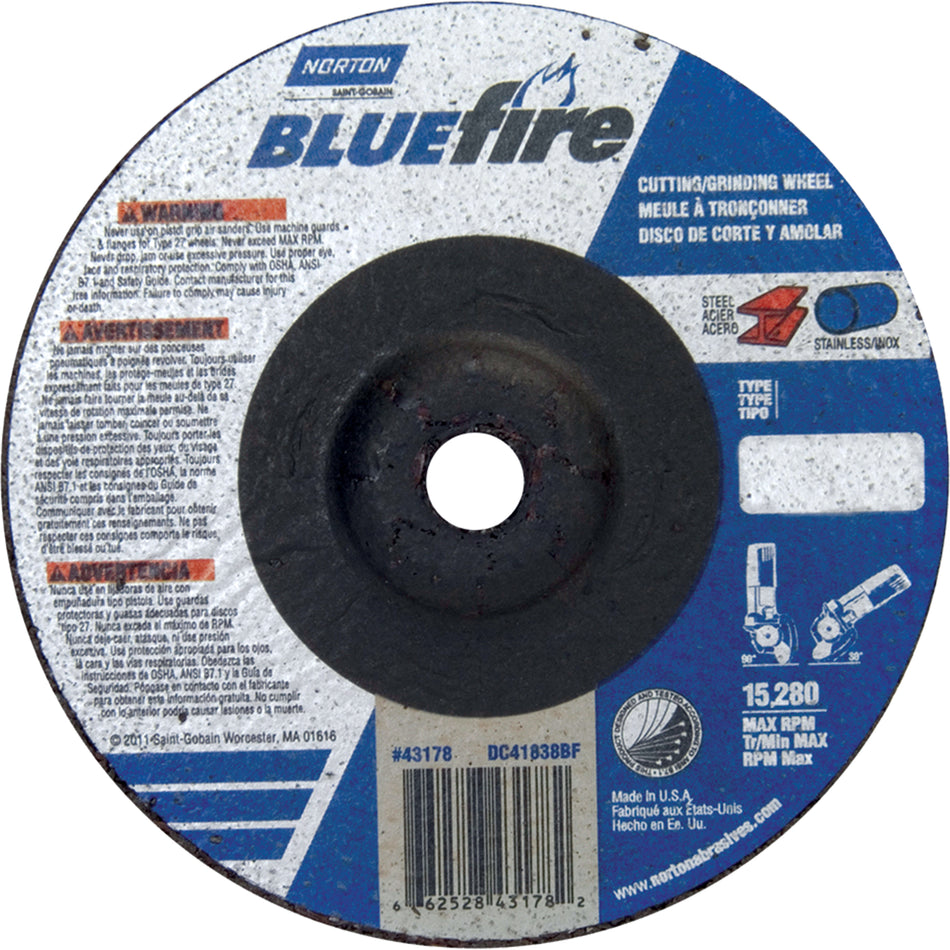 NORTON  BlueFire® Grinding Wheel