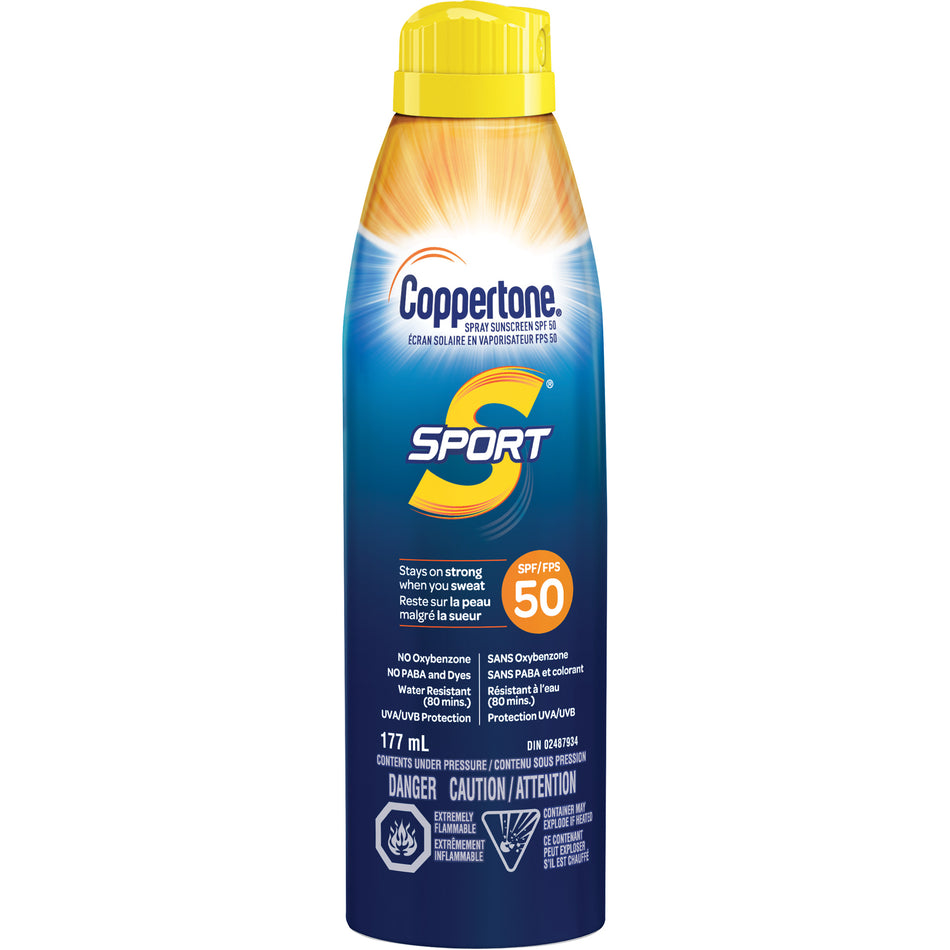 COPPERTONE  Sport® Water Resistant Sunscreen
