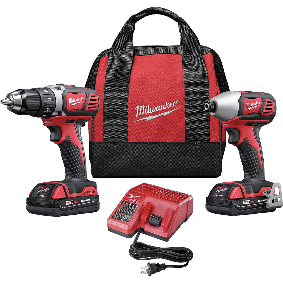 Milwaukee  Combo Kits, Lithium-Ion, 18 V