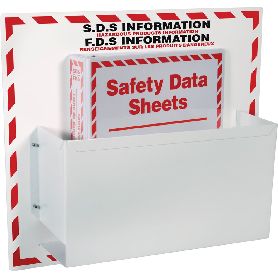 Incom Top Tape & Label  SDS Information Station, English & French